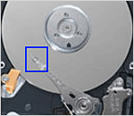 ハードディスクのヘッドが止まってしまった場合(HDD Disk Head Stiction)